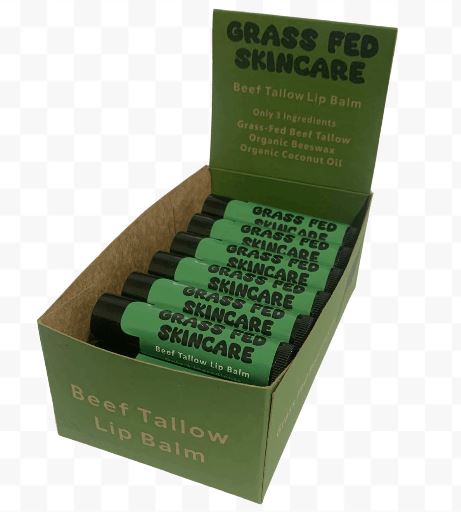 Beef Tallow Lip Balm - Original Box